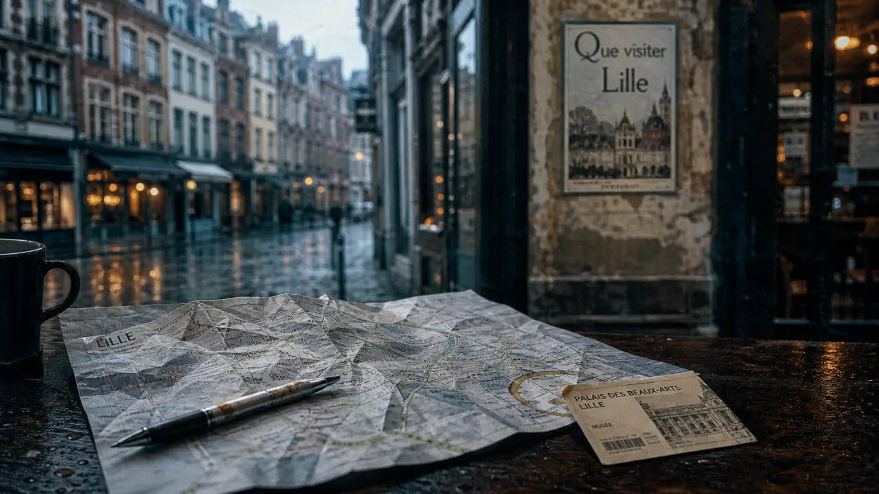 Activités Lille : Vieux-Lille sous la pluie