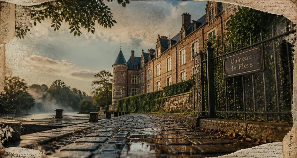 Chateau a visiter lille : Flers, brique et remparts près de la Deûle