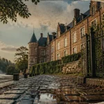 Chateau a visiter lille : Flers, brique et remparts près de la Deûle
