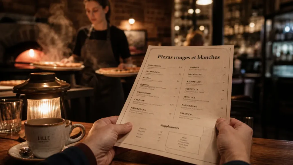 Chez Armand Lille : pizzas au feu de bois, accès Rihour