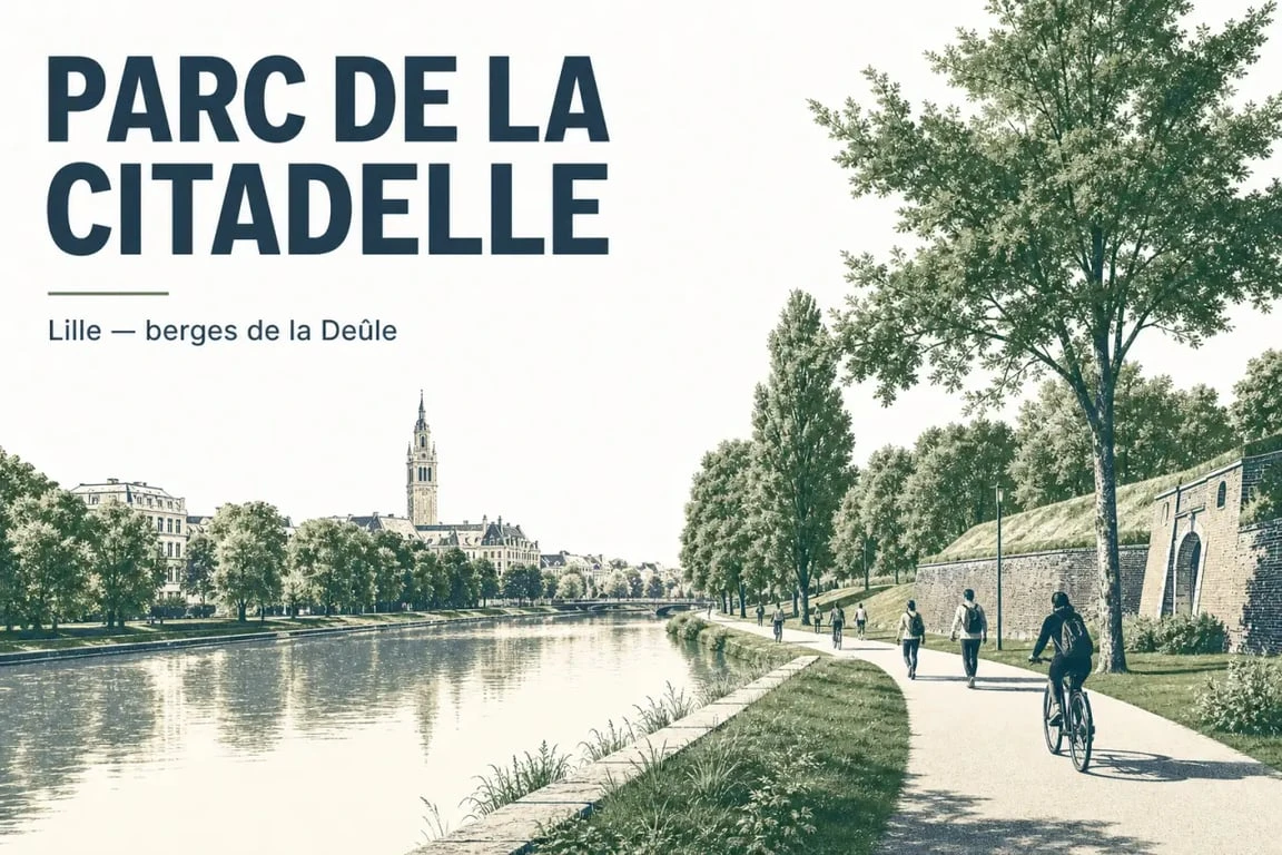 Que faire ce week-end Lille au parc de la Citadelle et sur les berges de la Deûle