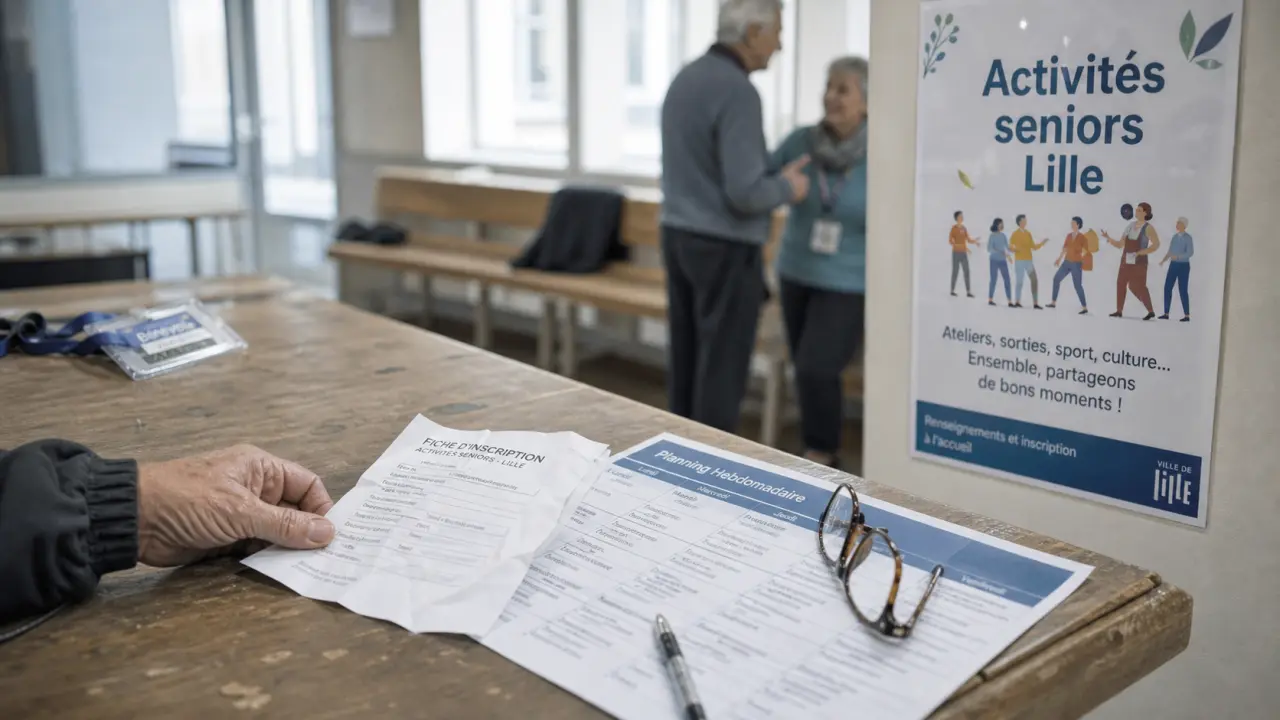 Programme activités seniors Lille : clubs, sorties et ateliers pour seniors