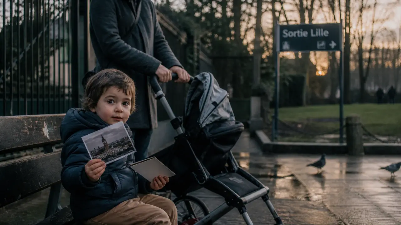 Que faire Lille enfant : parc de la Citadelle, enfant et poussette