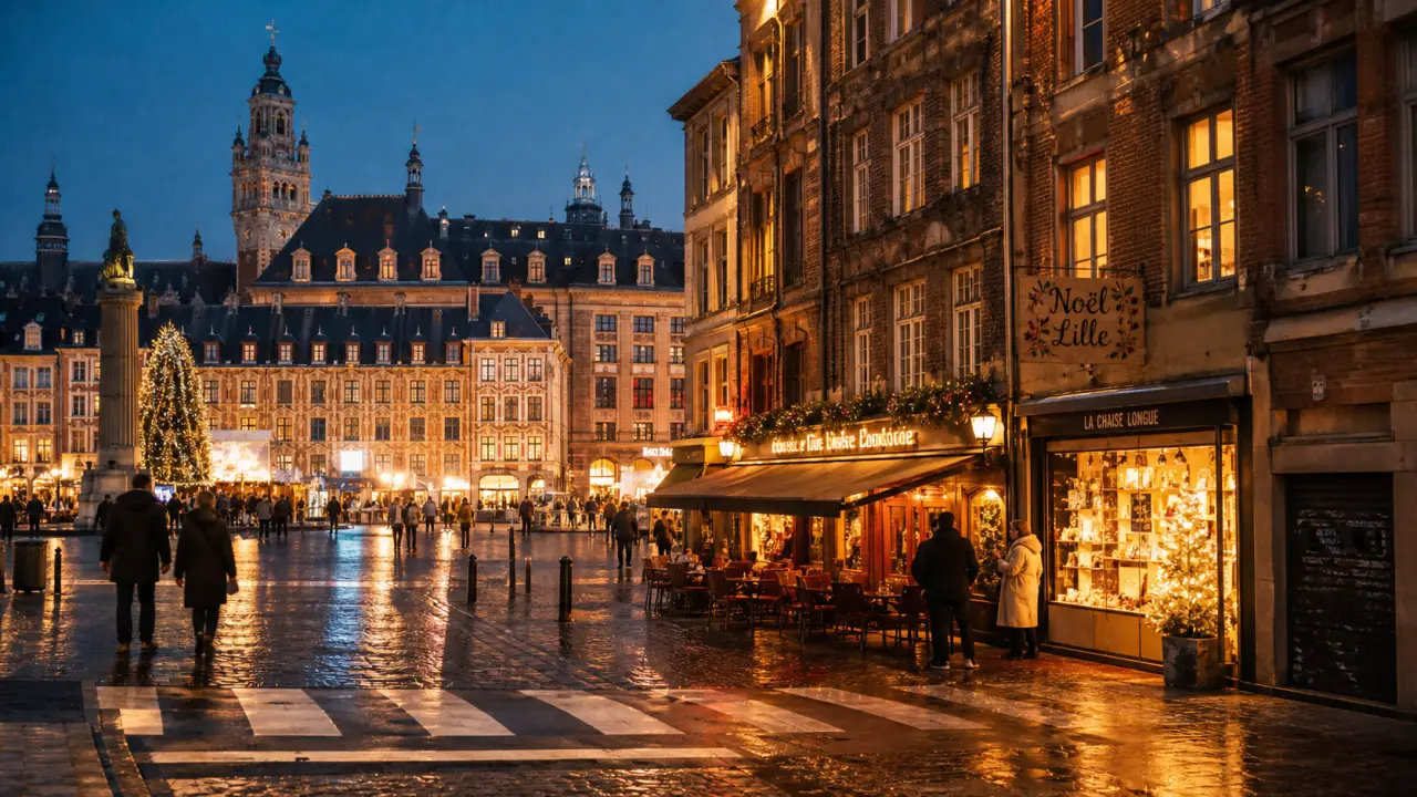 Visiter Lille à Noël : Grand’Place et Vieille Bourse, lumières et marché de Noël