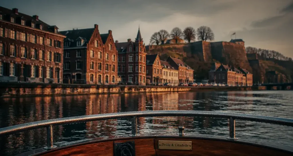 Visiter Lille en bateau sur la Deûle, vue Citadelle