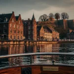 Visiter Lille en bateau sur la Deûle, vue Citadelle