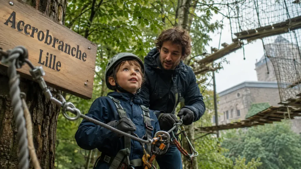 Accrobranche Lille Citadelle : parcours enfants, tarifs à vérifier et bons réflexes