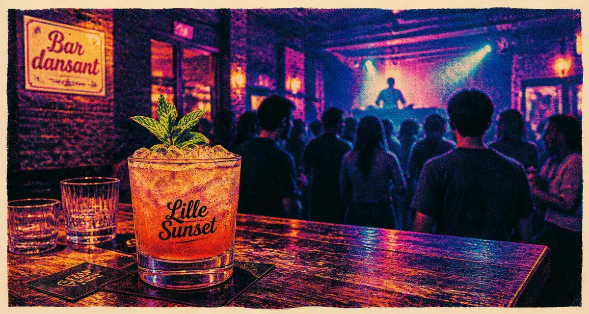 Bars dansant Lille : cocktail et dancefloor au bar