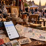 Braderie aujourd'hui près de Lille : table de flyers et itinéraire vers Lille