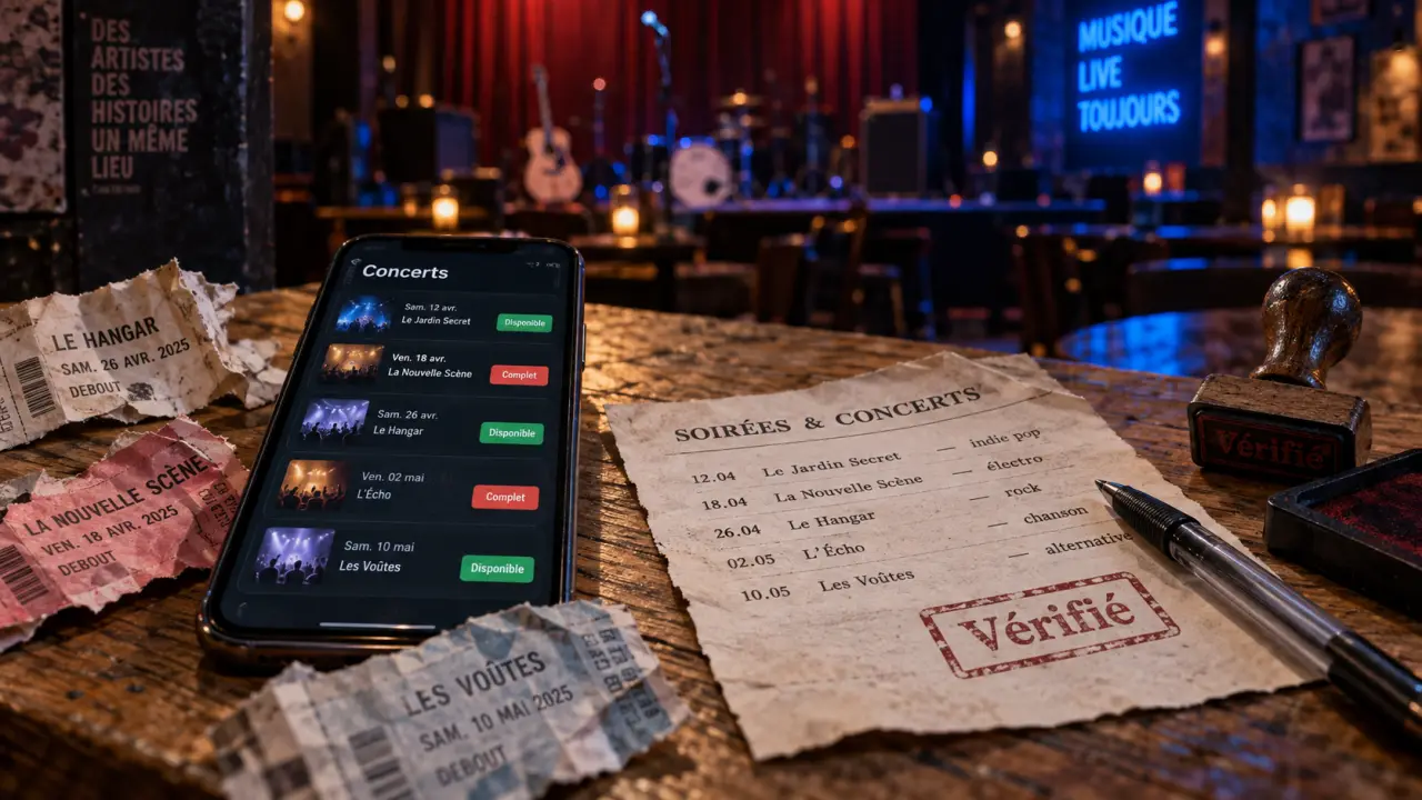 concerts a lille : billets et vérification rapide