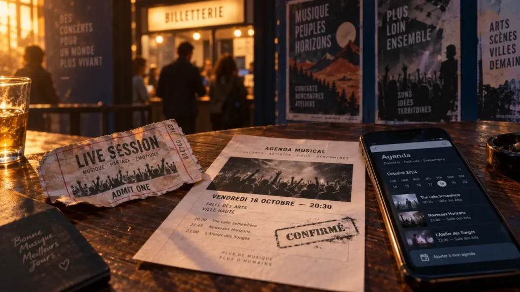 Concerts à L’Aéronef Lille : l’agenda officiel pour vérifier dates et billets