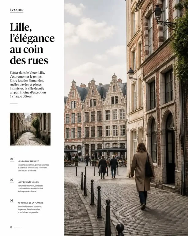 Lille le temps d'un week end dans les rues pavées du Vieux-Lille