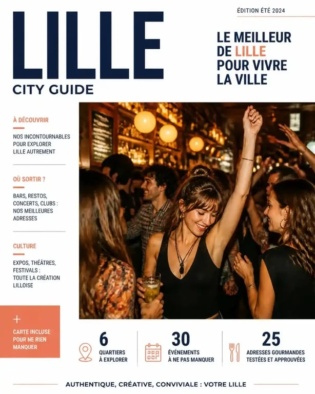 Ambiance festive dans un bar dansant à Lille