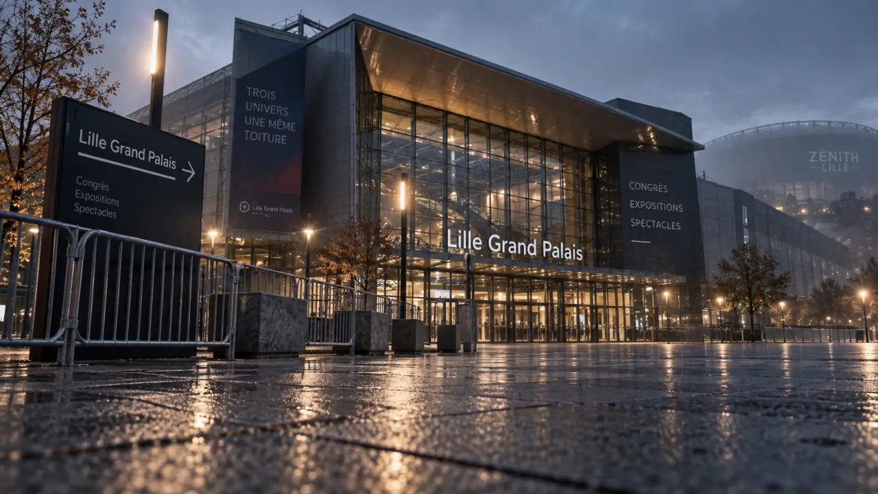 Lille parc des expositions, Lille Grand Palais et 45 000 m² modulables