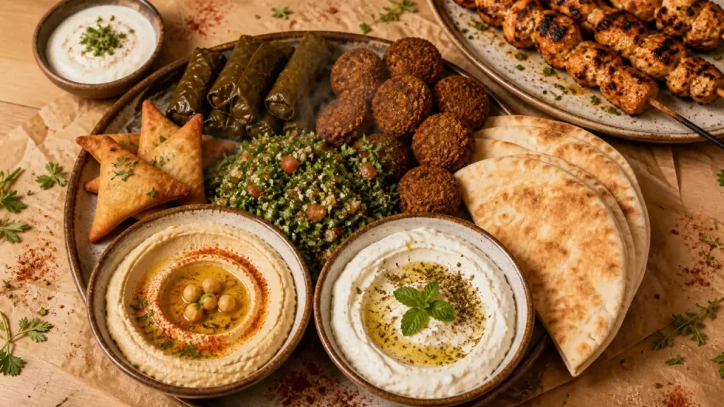 Restaurant libanais Lille : mezzés, grillades et falafels