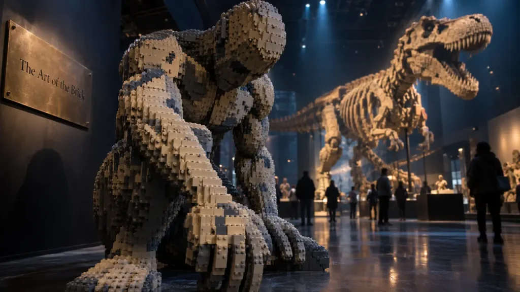 Musée du LEGO à Lille : une exposition temporaire de plus de 90 œuvres à EuraTechnologies
