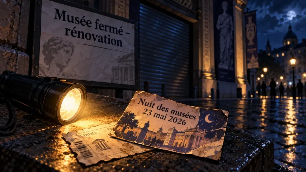 Musée d'histoire naturelle Lille fermé, Nuit des musées 2026